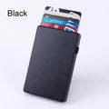 YUECIMIE Gold Thin Pop Up ID RFID Card Holder For Man Slim Men's Card Wallet RFID Creative Credit Card Case For Women Female