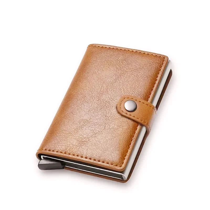 Wallet for Men Wallet with Slim Pop Up Card Holder Bifold Minimalist Smart Wallet RFID Blocking Credit Card Holder