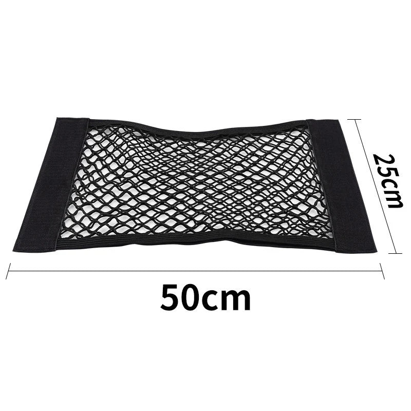Car Accessories Organizer Net Mesh Seat Elastic Magic Storage For Chery Tiggo 7 Pro Car Trunk Box Jeep Wrangler Haval H6