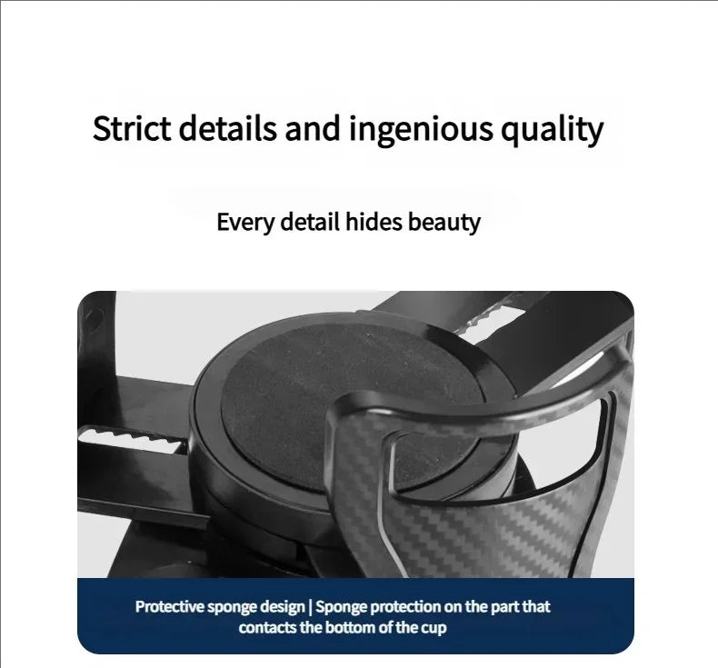 Adjustable Dual Car Cup Holder Expander with Phone Stand and Aromatherapy Organizer Multifunctional Adapter for Vehicle Interior