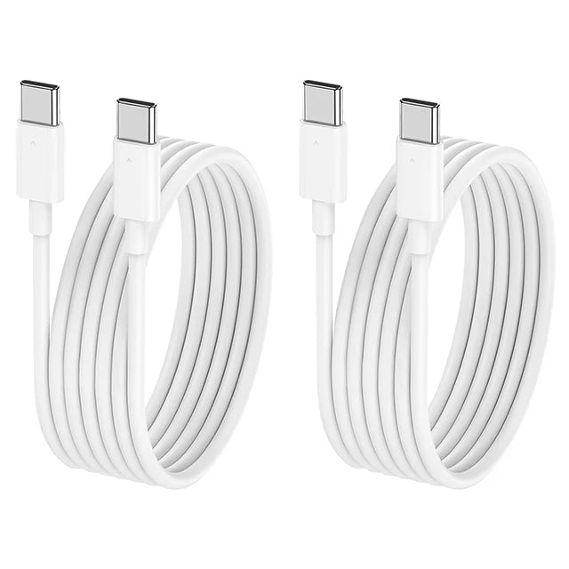 USB C to Type C Fast Charging Cable for Xiaomi Huawei Samsung Iphone 17 16 15 Series 60W Safe and Efficient Charger Line