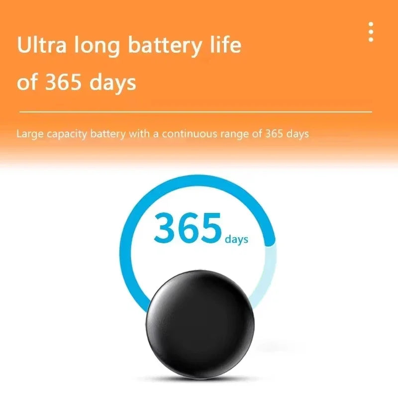 Lenovo Bluetooth5.4 GPS Smart Tracker AirTag Anti-Lost Reminder Device Bag Elderly Kid Finder for Apple Android Tracking Locator