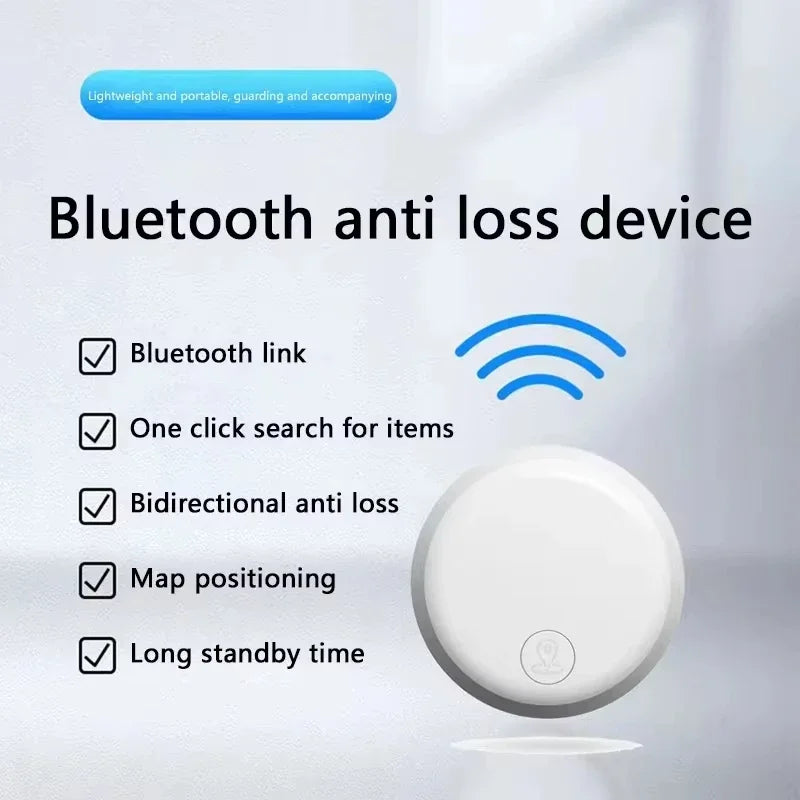 Lenovo Bluetooth5.4 GPS Smart Tracker AirTag Anti-Lost Reminder Device Bag Elderly Kid Finder for Apple Android Tracking Locator