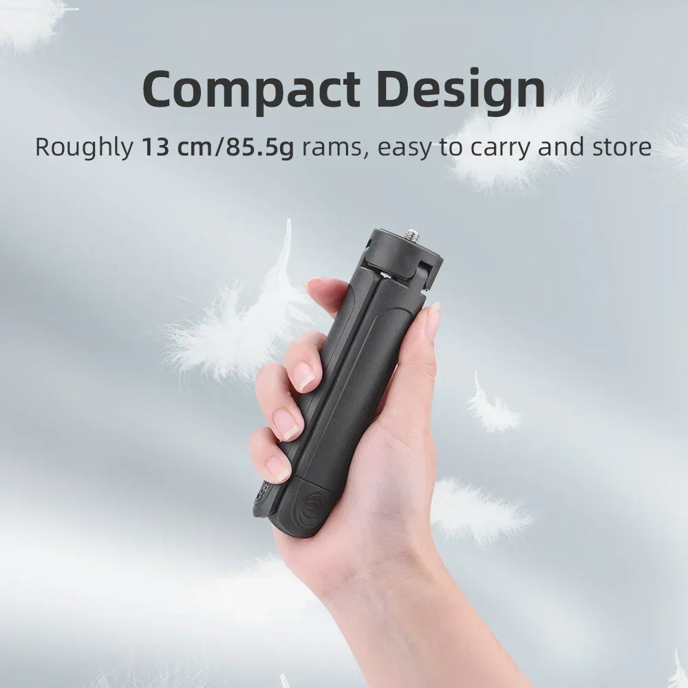 Extendable Mini Tripod For With 1/4 Inch Screw Stand Compatible With Phone Clip And Other