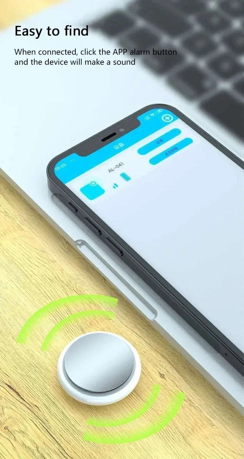 Lenovo Bluetooth5.4 GPS Smart Tracker AirTag Anti-Lost Reminder Device Bag Elderly Kid Finder for Apple Android Tracking Locator