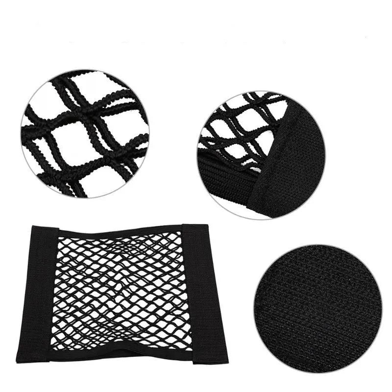 Car Accessories Organizer Net Mesh Seat Elastic Magic Storage For Chery Tiggo 7 Pro Car Trunk Box Jeep Wrangler Haval H6