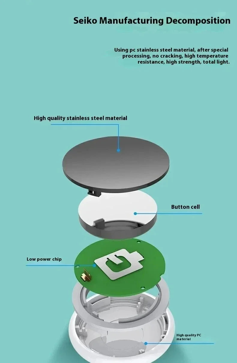 Lenovo Bluetooth5.4 GPS Smart Tracker AirTag Anti-Lost Reminder Device Bag Elderly Kid Finder for Apple Android Tracking Locator
