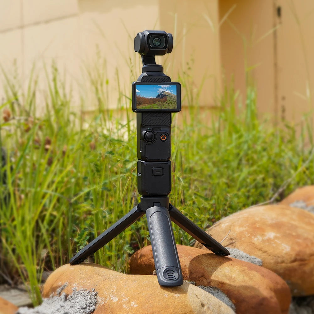 Extendable Mini Tripod For With 1/4 Inch Screw Stand Compatible With Phone Clip And Other