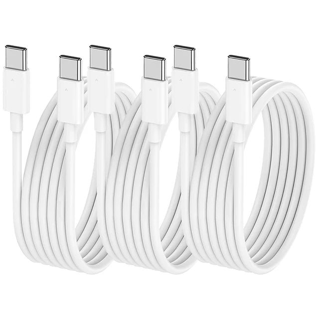 USB C to Type C Fast Charging Cable for Xiaomi Huawei Samsung Iphone 17 16 15 Series 60W Safe and Efficient Charger Line
