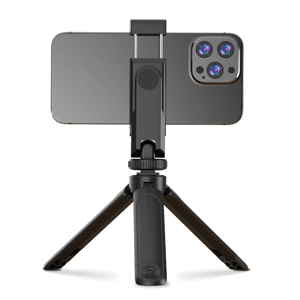 Extendable Mini Tripod For With 1/4 Inch Screw Stand Compatible With Phone Clip And Other