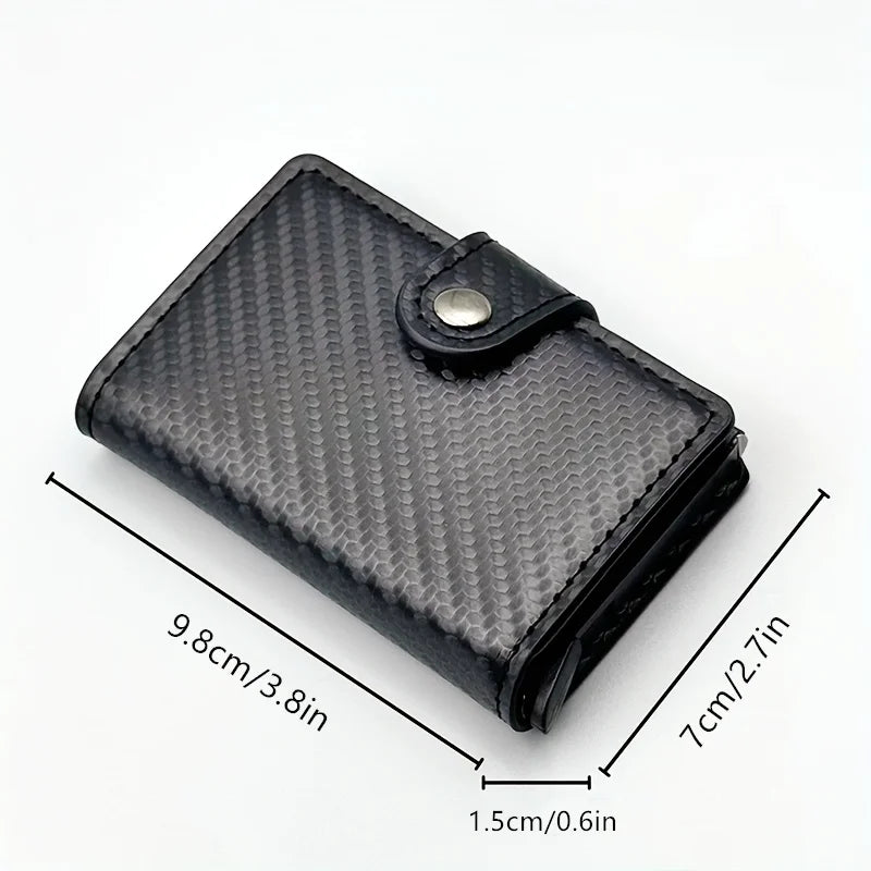 Wallet for Men Wallet with Slim Pop Up Card Holder Bifold Minimalist Smart Wallet RFID Blocking Credit Card Holder