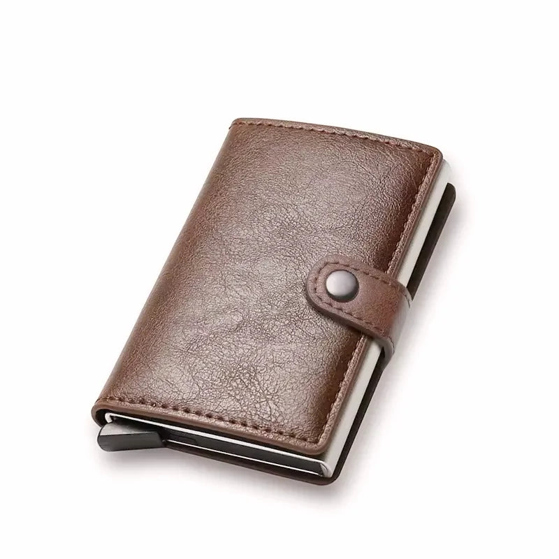 Wallet for Men Wallet with Slim Pop Up Card Holder Bifold Minimalist Smart Wallet RFID Blocking Credit Card Holder